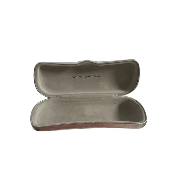 Via Spiga Glasses Case Silver Metallic - Picture 4 of 5